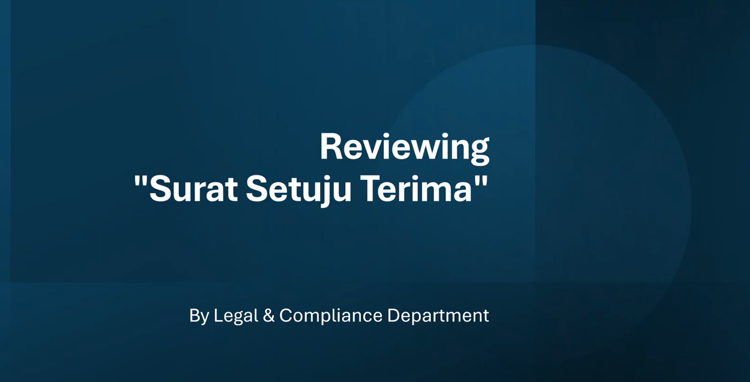 LC 101 - REVIEWING LETTER OF AWARD Image