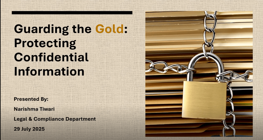 LC 101 - GUARDING THE GOLD: PROTECTING CONFIDENTIAL INFORMATION Image