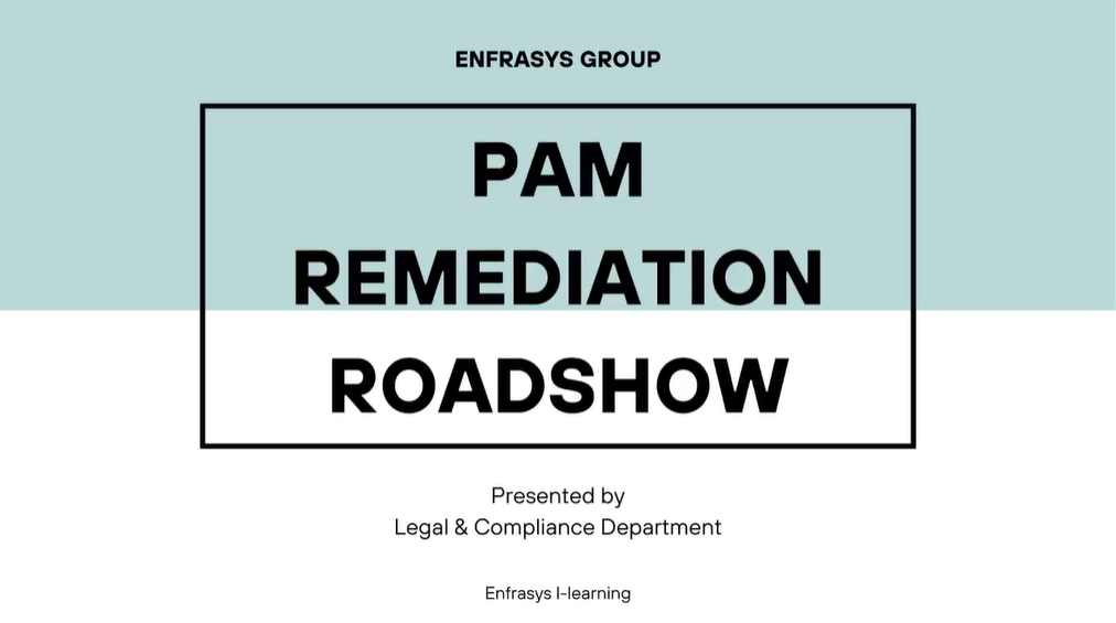 LC 101 - PAM REMEDIATION ROADSHOW Image
